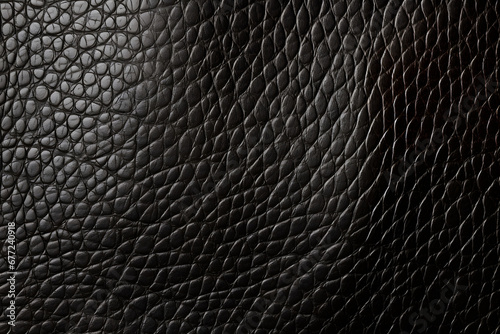 Luxury vintage black leather texture surface background generativ ai