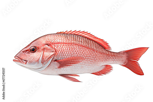 Snapper Fish Isolated