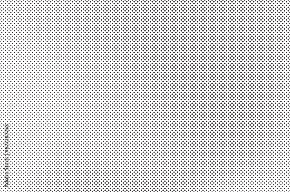 Halftone vector background. Monochrome halftone pattern. Abstract geometric dots background. Pop Art comic gradient black white texture. Design for presentation banner, poster, flyer, business card. Halftone vector background. Monochrome halftone pattern. Abstract geometric dots background. Pop Art comic gradient black white texture. Design for presentation banner, poster, flyer, business card.