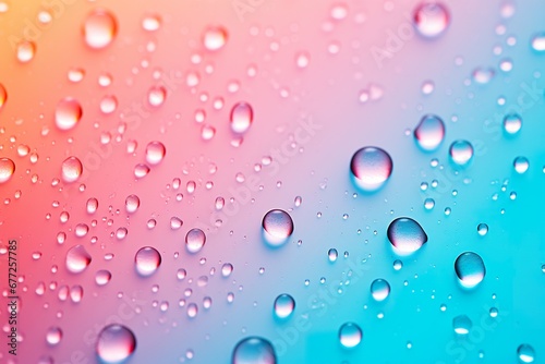 Wallpaper Mural Vivid Water Drops: Colorful Elegance Torontodigital.ca