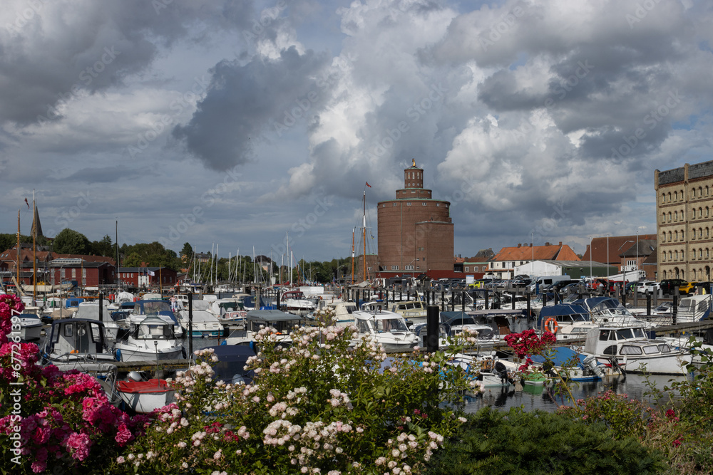 Eckernförde Hafen Rundsilo