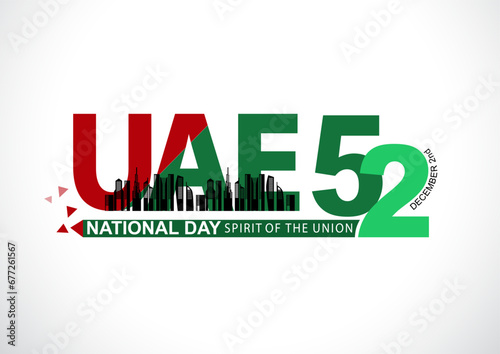 happy national day UAE.2nd  November background. abstract  vector illustration design