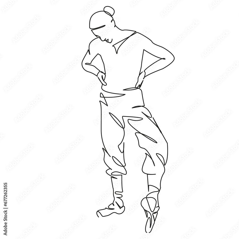 Fototapeta premium ballerina