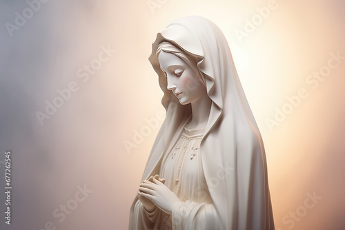 Virgin Mary, Mother of Jesus Christ. Cristianity, faith, religion concept photo