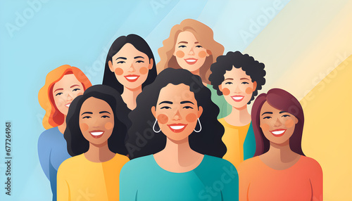 multiracial female workers, promote diversity, equity, and inclusion in the industry, and empowering women in the workplace