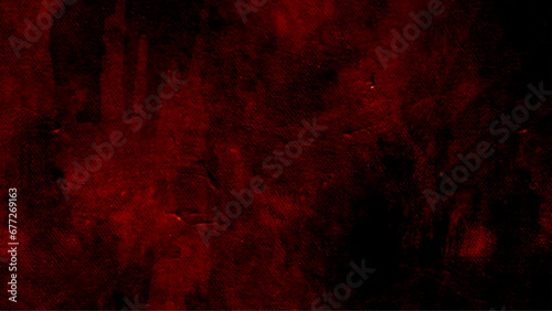 Creepy yet seductive red backdrop in every texture on the concrete wall.