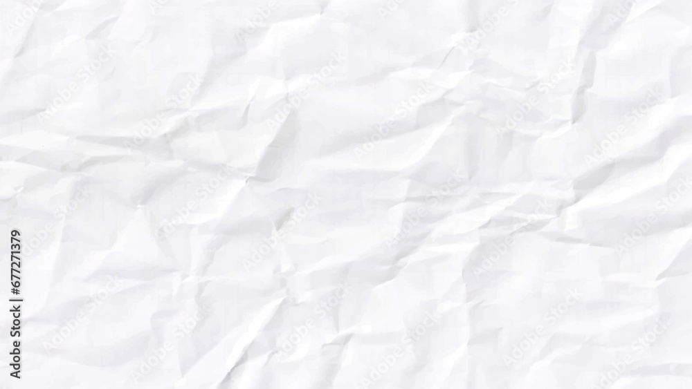 White crumpled recycled paper texture background for business communication and education concept design. White crumpled recycled paper texture background for business communication and education concept design.