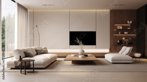 Elegant and simple designs with minimalist spaces, rich color palettes, and a focus on modern aesthetics © Emil