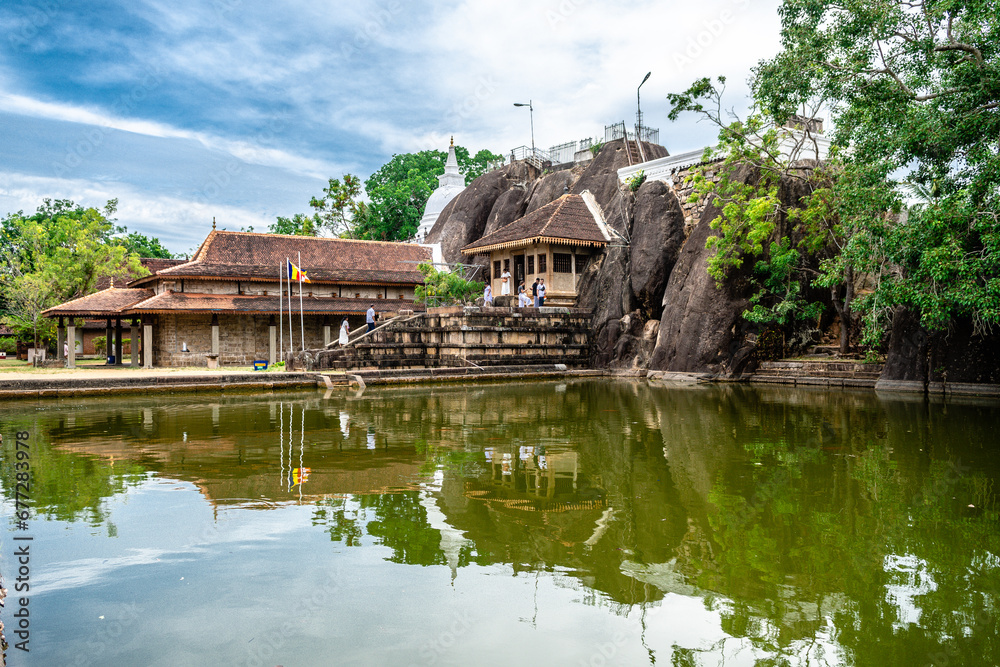 Obraz premium heritage temple of anuradhapura city