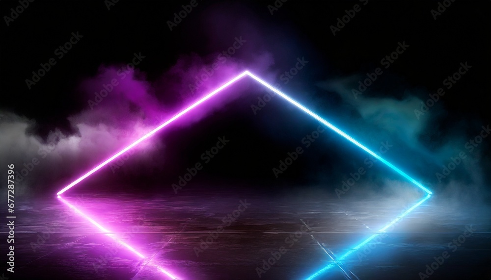 Neon, luces abstracto
