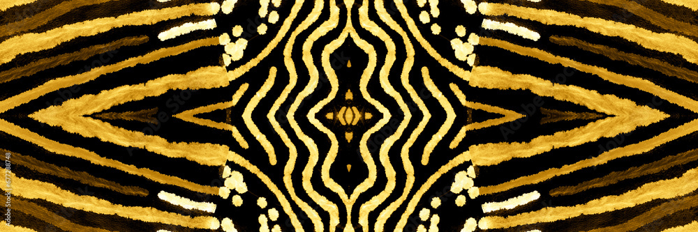 African Style Frame. Yellow Ethnic Design. African Style Frame. Yellow Ethnic Design.