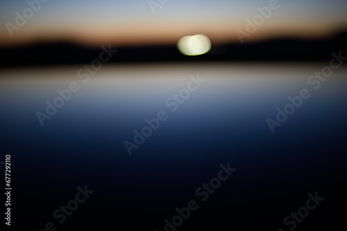 Abstract sunset 