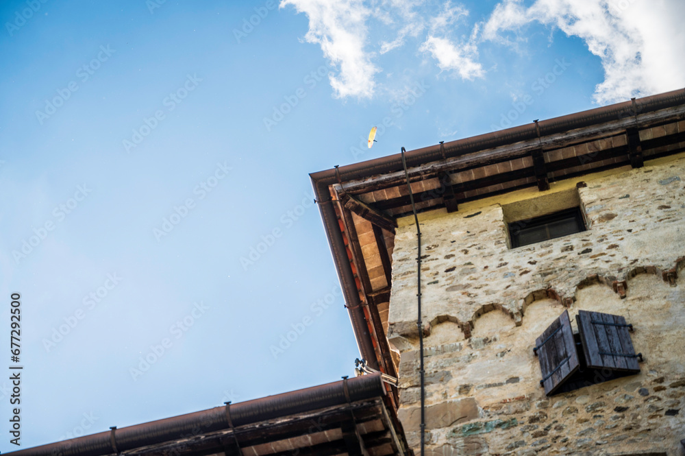 Cassacco Castle. Ancient medieval building that has survived to the present day. Cassacco Castle. Ancient medieval building that has survived to the present day.