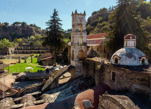 Hacienda Santa Maria Regla, Hidalgo, Mexico. photo