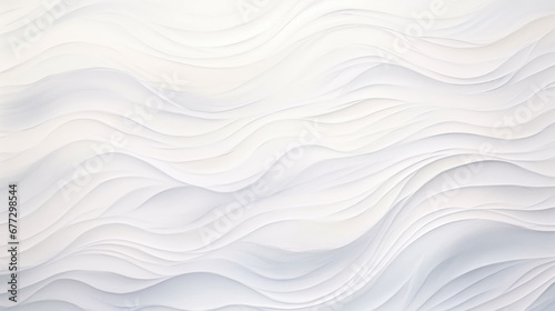  Abstract white wave background