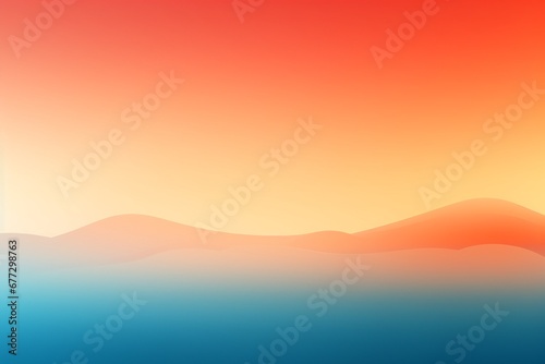 A dynamic and powerful gradient background  shifting from deep purple to fiery red  accented with subtle geometric shapes  ideal for impactful advertising or presentations.
