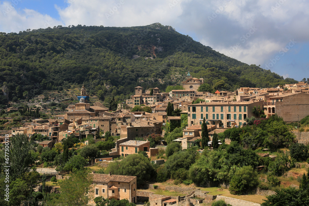 Fototapeta premium Valldemosa historic old village in Mallorca island