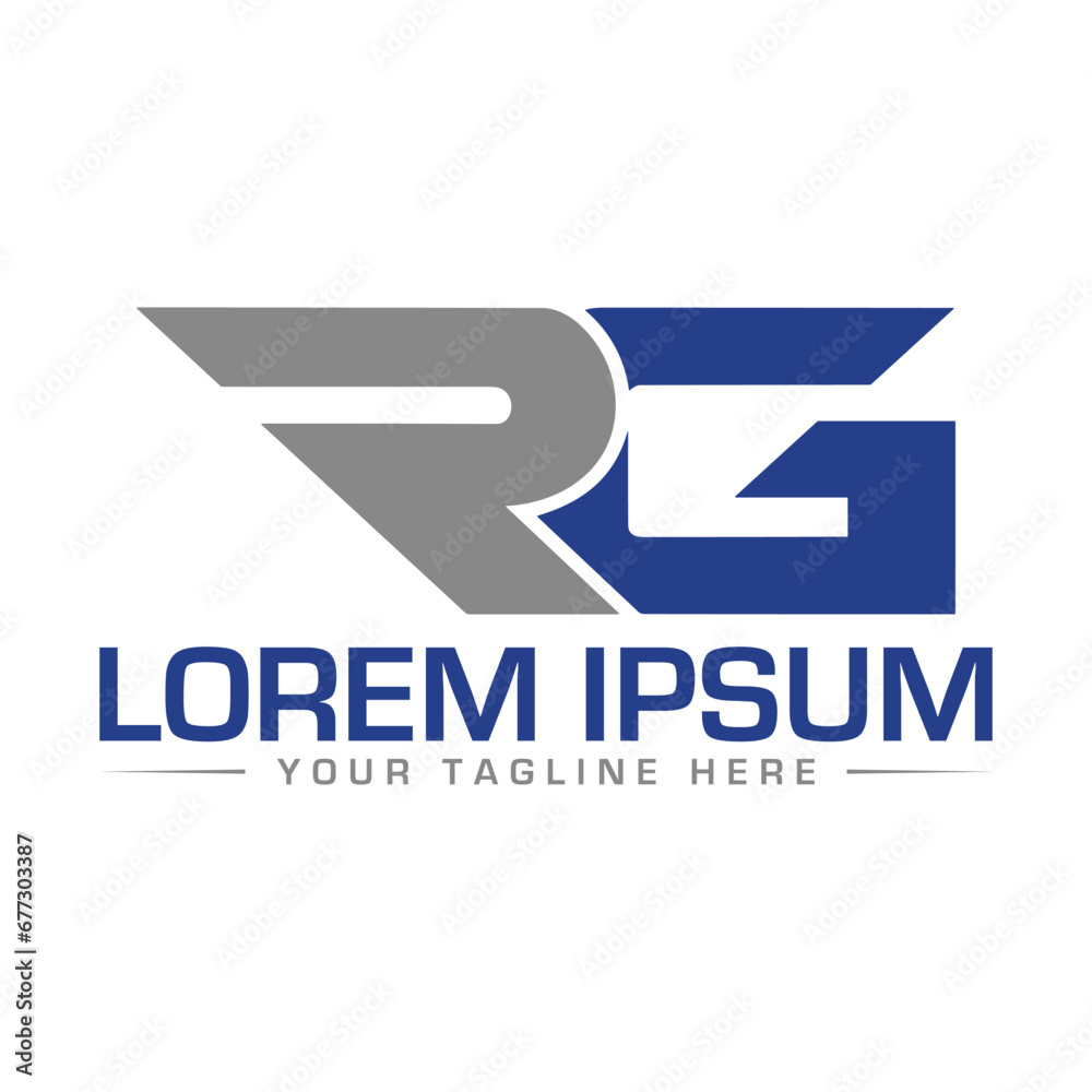 RG Letter Logo Design Unique and Modern Logo Design RG Letter Logo Design Unique and Modern Logo Design