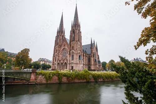 Saint Paul's Church in Strasbourg, Alsace