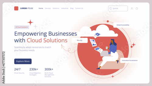 Cloud storage. A digital service or application that transfers data to a server or hosting service. Data transfer protection and data center connection network. Backup concept. Vector illustration