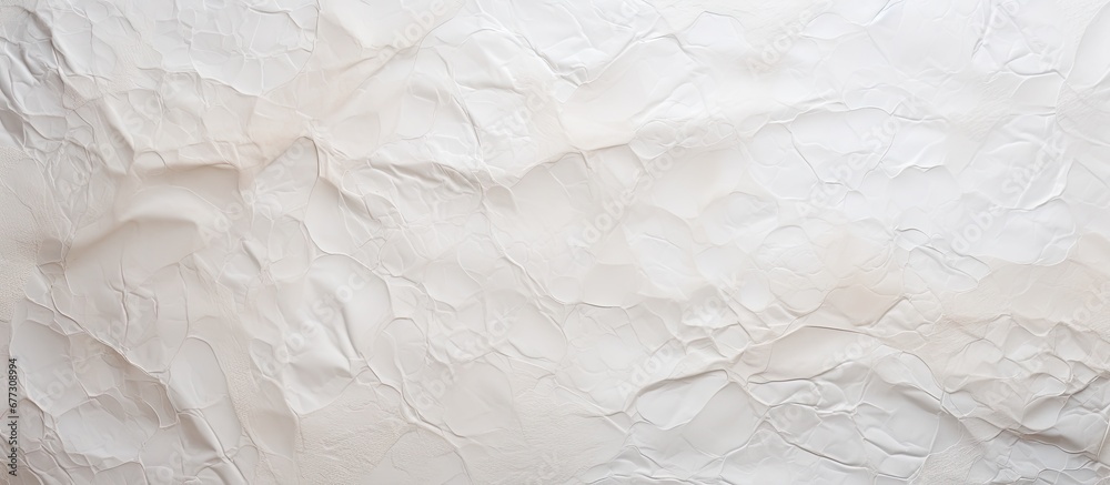 Obraz premium Close up of textured background white mulberry paper Copy space image Place for adding text or design