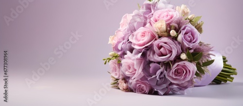 bridal flower arrangement Copy space image Place for adding text or design © Ilgun