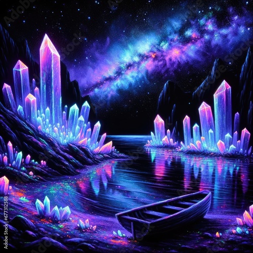 Astral Shores Where the Universe Touches the Tide