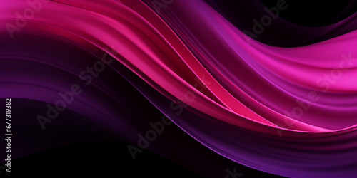 Purple and pink abstract background with a black background, Captivating digital background featuring abstract lines in neon purple and gray creating a visually striking and futuristic design 
