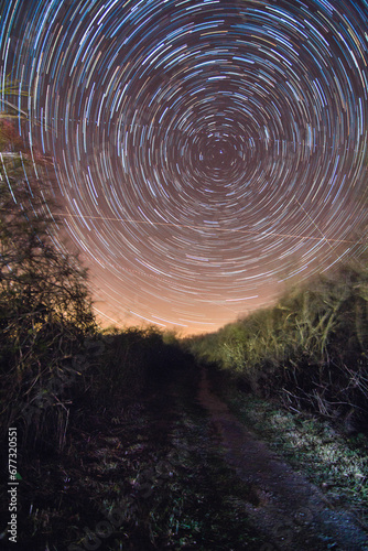 Long Exposure Looking North photo