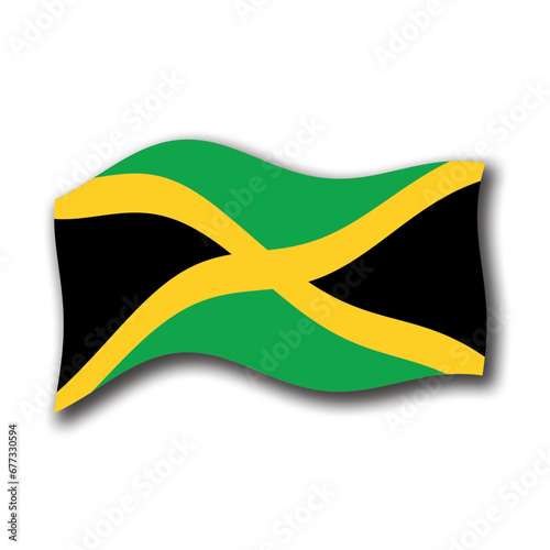 Bandiera Giamaica photo