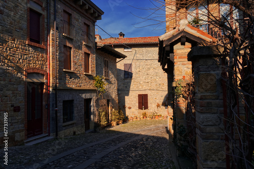 Castell'Arquato,Piacenza,Italy.