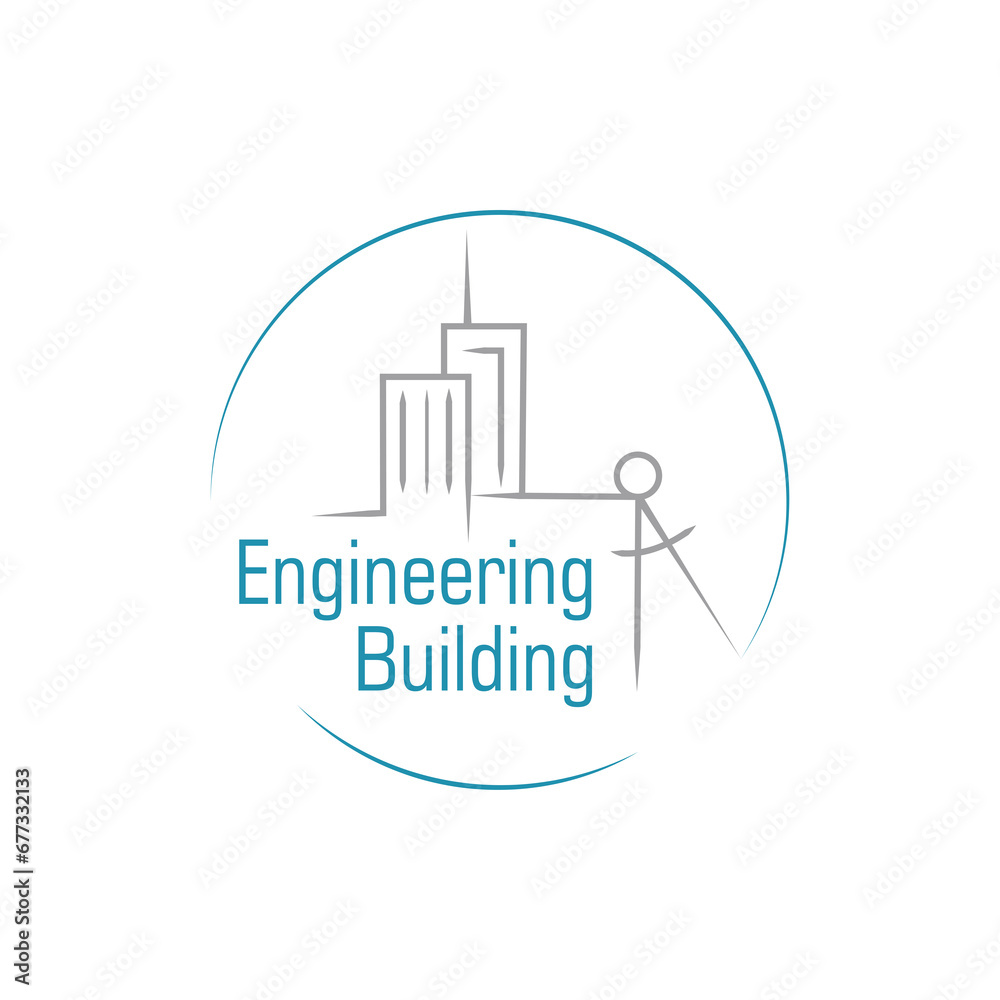 construction and engineering company logo
