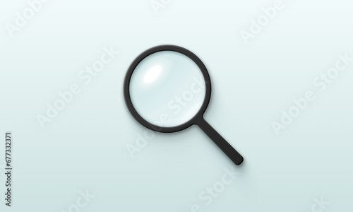 web search sign or symbol. Search icon. Magnifier. Illustration