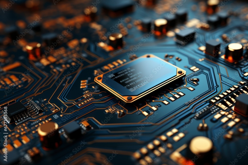 Image of complex details and texture patterns of a printed circuit board. Image of complex details and texture patterns of a printed circuit board.