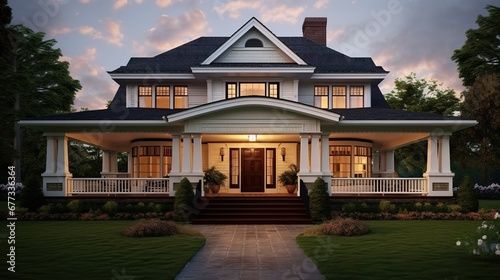 American classic home and house designs photo