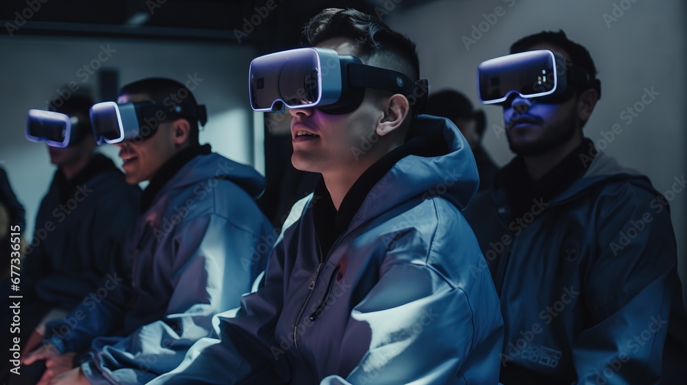 shared experience, shared values, same objectives. having fun with AR goggles shared experience, shared values, same objectives. having fun with AR goggles