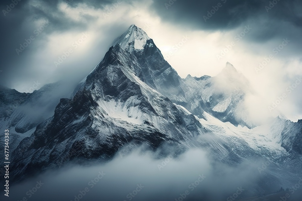 Majestic Peaks: A Mountain Symphony