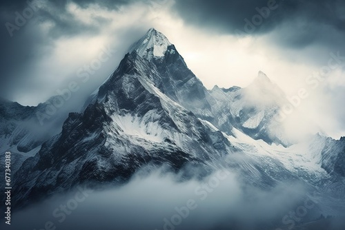 Majestic Peaks: A Mountain Symphony © Francesco