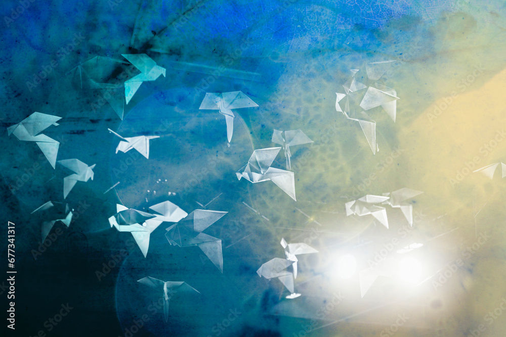 Fototapeta premium origami