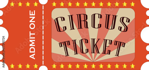Circus ticket