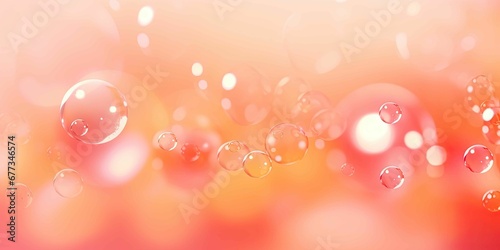 Colorful Bubble Background with