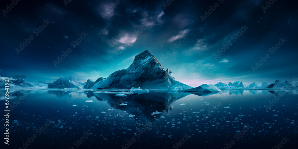 iceberg in polar regions