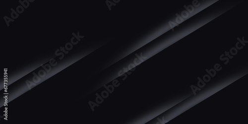 Black premium abstract background with luxury dark lines and darkness geometric shapes