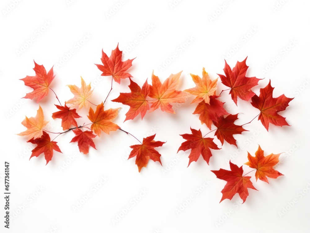 Isolated image of Autumn leaf on a white background. Autumn seasonal concept. Isolated image of Autumn leaf on a white background. Autumn seasonal concept.