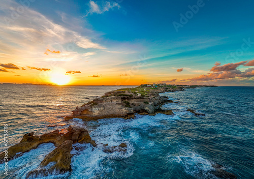 Obraz na plátně Atardecer Isla Mujeres