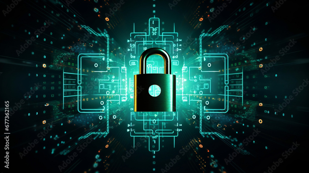 The Symbolism of Cybersecurity in a Lock The Symbolism of Cybersecurity in a Lock