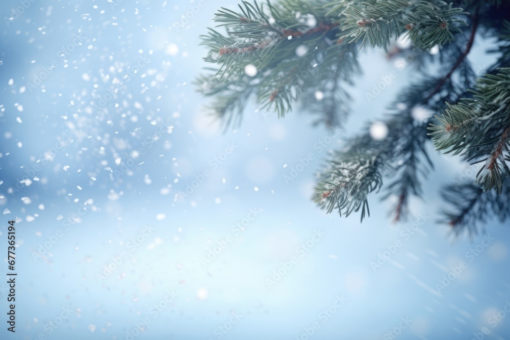 Freezing snowing forest winter background. Winter seasonal concept. Freezing snowing forest winter background. Winter seasonal concept.