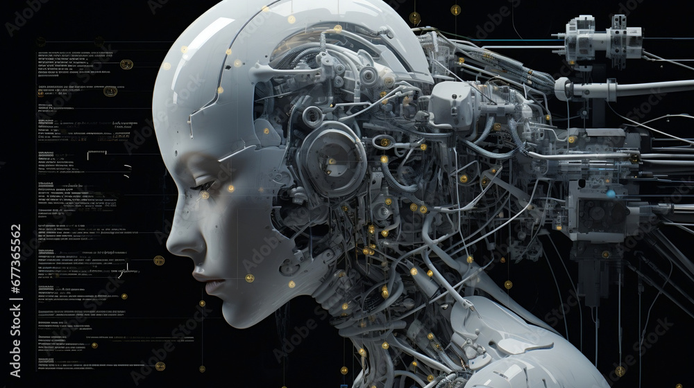 The Futuristic AI in Human Form The Futuristic AI in Human Form