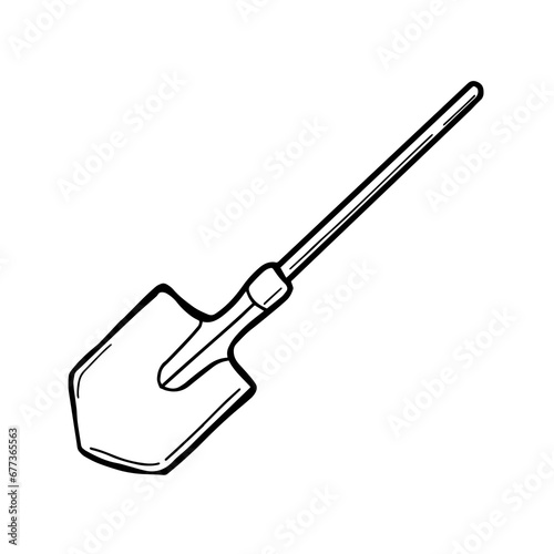 illustration of a shovel