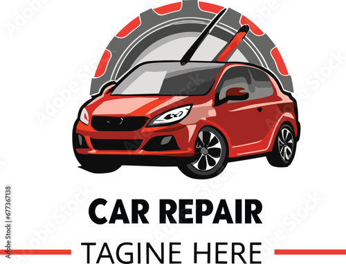  logo for Mini car repair Service